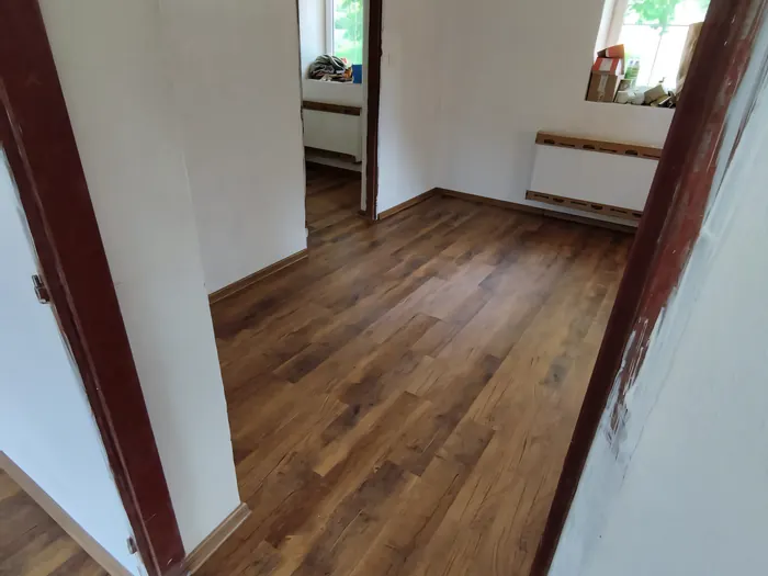 Vinylová podlaha v ložnici
